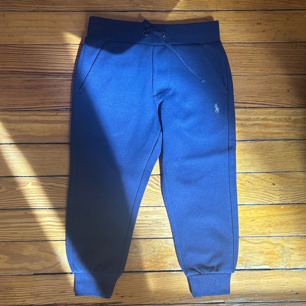 Polo by Ralph Lauren Boys Navy Blue Jogger Sweatpants